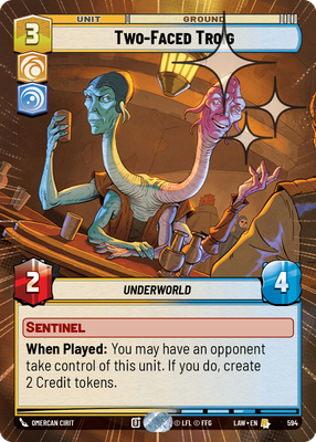 Two-Faced Troig LAW 594