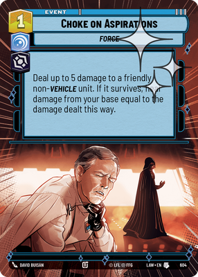 Choke on Aspirations LAW 604