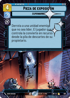 Pieza de exposición