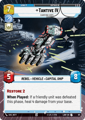 Tantive IV LAW 611