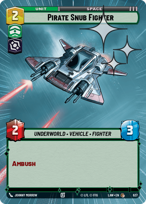 Pirate Snub Fighter LAW 637