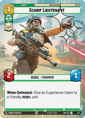 Scarif Lieutenant LAW 644