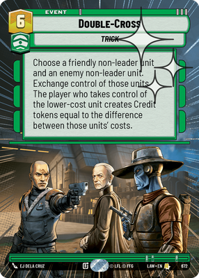 Double-Cross LAW 672