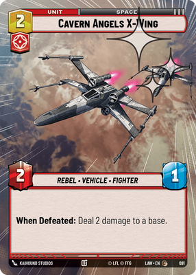 Cavern Angels X-Wing LAW 691