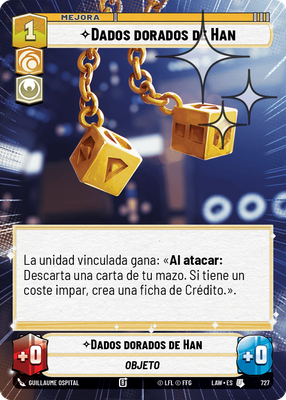 Dados dorados de Han