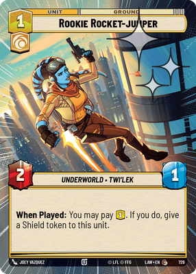 Rookie Rocket-jumper LAW 729