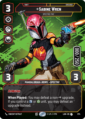 Sabine Wren LAW 874