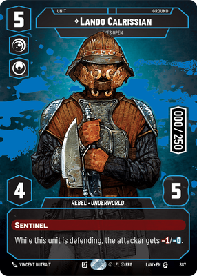 Lando Calrissian LAW 887