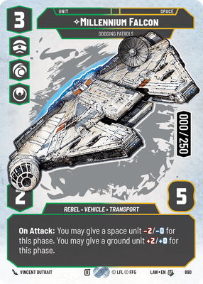 Millennium Falcon LAW 890