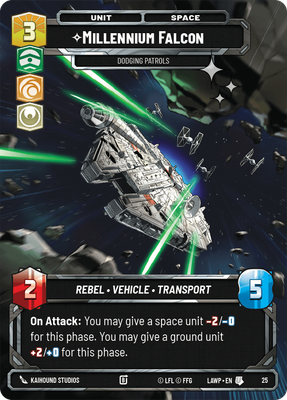 Millennium Falcon LAWP 25