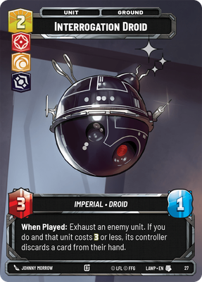 Interrogation Droid LAWP 27