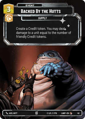 Backed by the Hutts LAWP 40