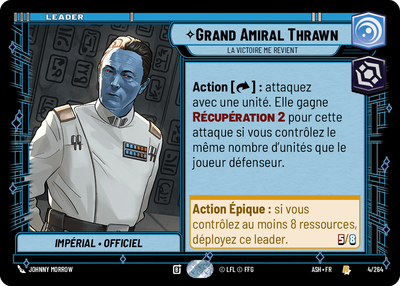 Grand Amiral Thrawn - carte Star Wars Unlimited