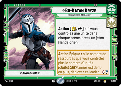 Bo-Katan Kryze - carte Star Wars Unlimited