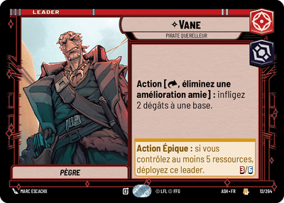 Vane - carte Star Wars Unlimited