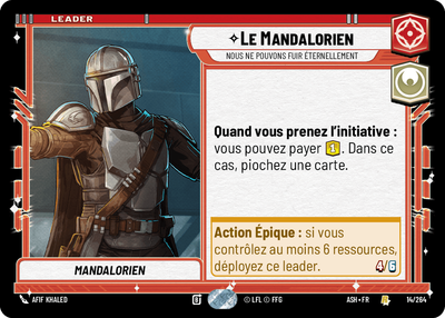 Le Mandalorien - carte Star Wars Unlimited