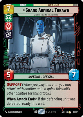 Grand Admiral Thrawn — Orchestrating His Return