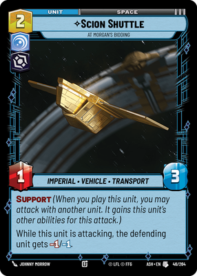 Scion Shuttle — At Morgan's Bidding
