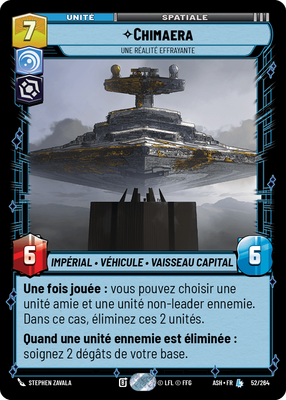 Chimaera - carte Star Wars Unlimited