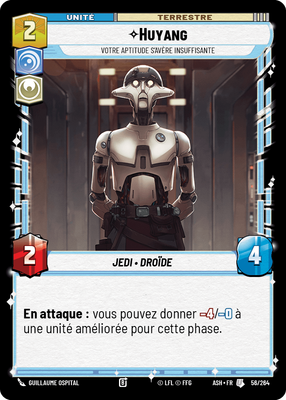 Huyang - carte Star Wars Unlimited