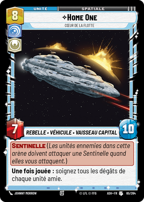 Home One - carte Star Wars Unlimited