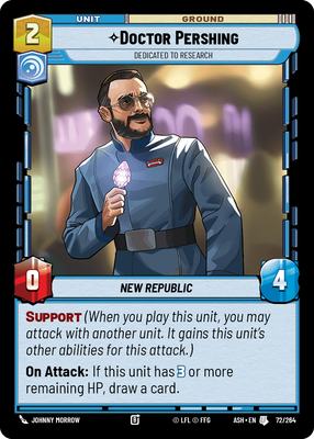 Doctor Pershing — Dedicated to Research