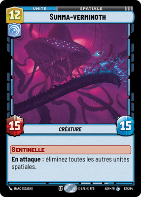 Summa-verminoth - carte Star Wars Unlimited