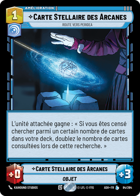 Carte Stellaire des Arcanes - carte Star Wars Unlimited
