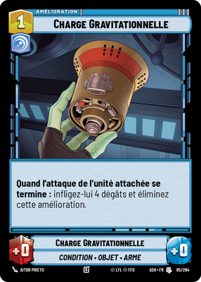 Charge Gravitationnelle - carte Star Wars Unlimited