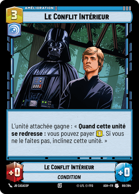 Le Conflit Intérieur - carte Star Wars Unlimited