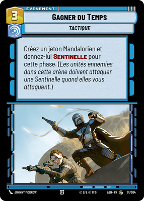 Gagner du Temps - carte Star Wars Unlimited