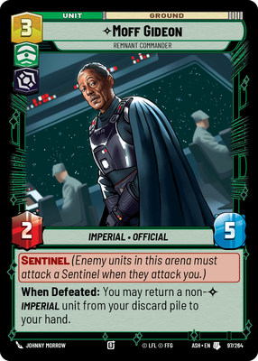 Moff Gideon — Remnant Commander