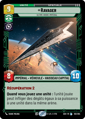 Ravager - carte Star Wars Unlimited