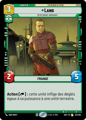Lang - carte Star Wars Unlimited