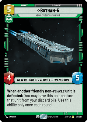 Bothan-5 — New Republic Prison Ship