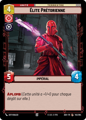 Élite Prétorienne - carte Star Wars Unlimited