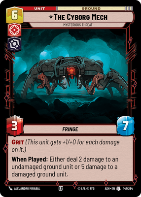 The Cyborg Mech — Mysterious Threat