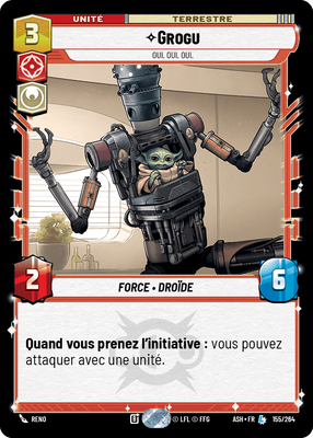 Grogu - carte Star Wars Unlimited