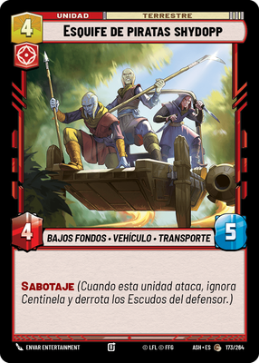 Esquife de piratas shydopp
