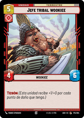 Jefe tribal wookiee