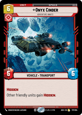 Onyx Cinder — Adventure Awaits