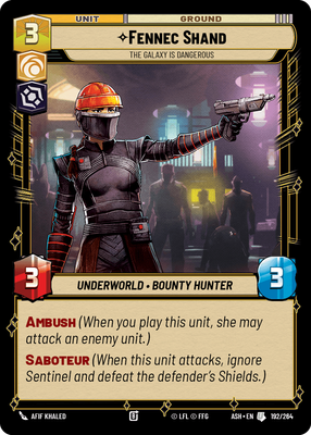 Fennec Shand — The Galaxy Is Dangerous