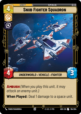 Snub Fighter Squadron