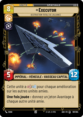 Executor - carte Star Wars Unlimited