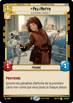 Peli Motto - carte Star Wars Unlimited