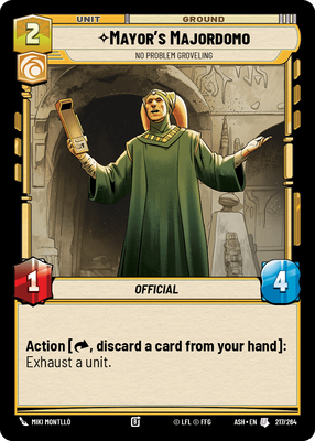 Mayor's Majordomo — No Problem Groveling