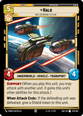 Halo — Not According to Plan