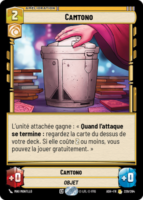 Camtono - carte Star Wars Unlimited
