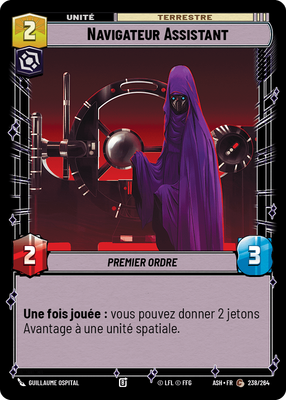 Navigateur Assistant - carte Star Wars Unlimited