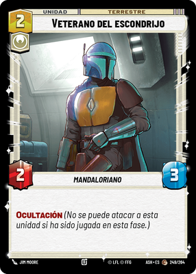 Veterano del escondrijo 